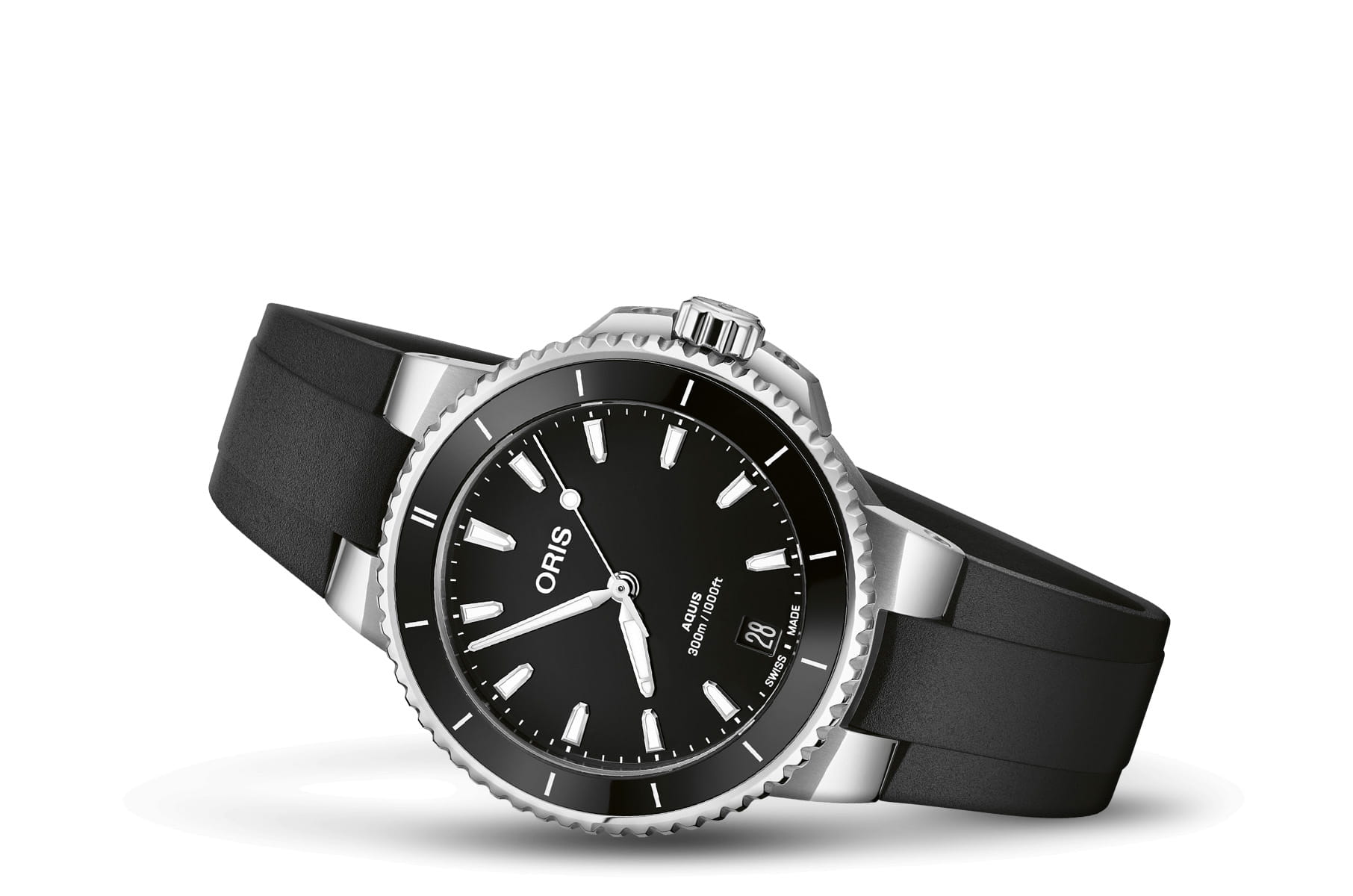 Oris Oris Aquis Date Calibre 400 01 733 7792 4154-07 4 19 64FC , наручные мужские часы фото под углом
